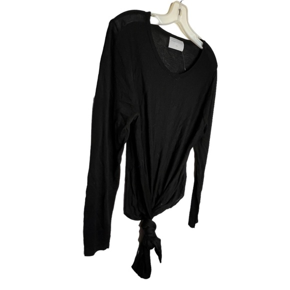Modern Citizen Black Top with Tie nwot - Picture 4 of 9